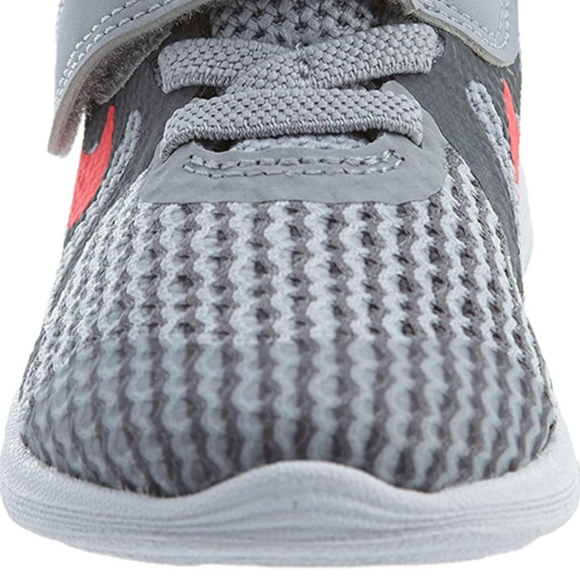 Nike Revolution Toddler Shoes Wolf Grey Pink - Picture 9 of 9